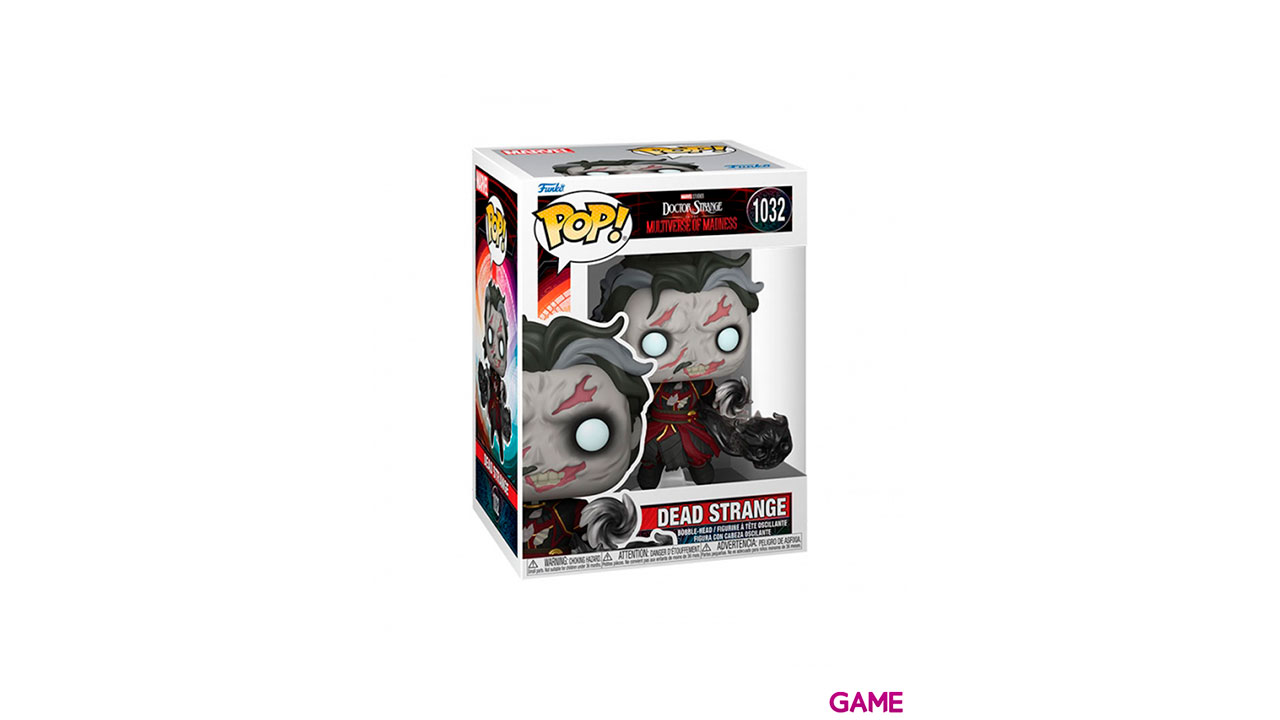 Figura POP Marvel Doctor Strange Multiverso de Locura Strange Muerto-1