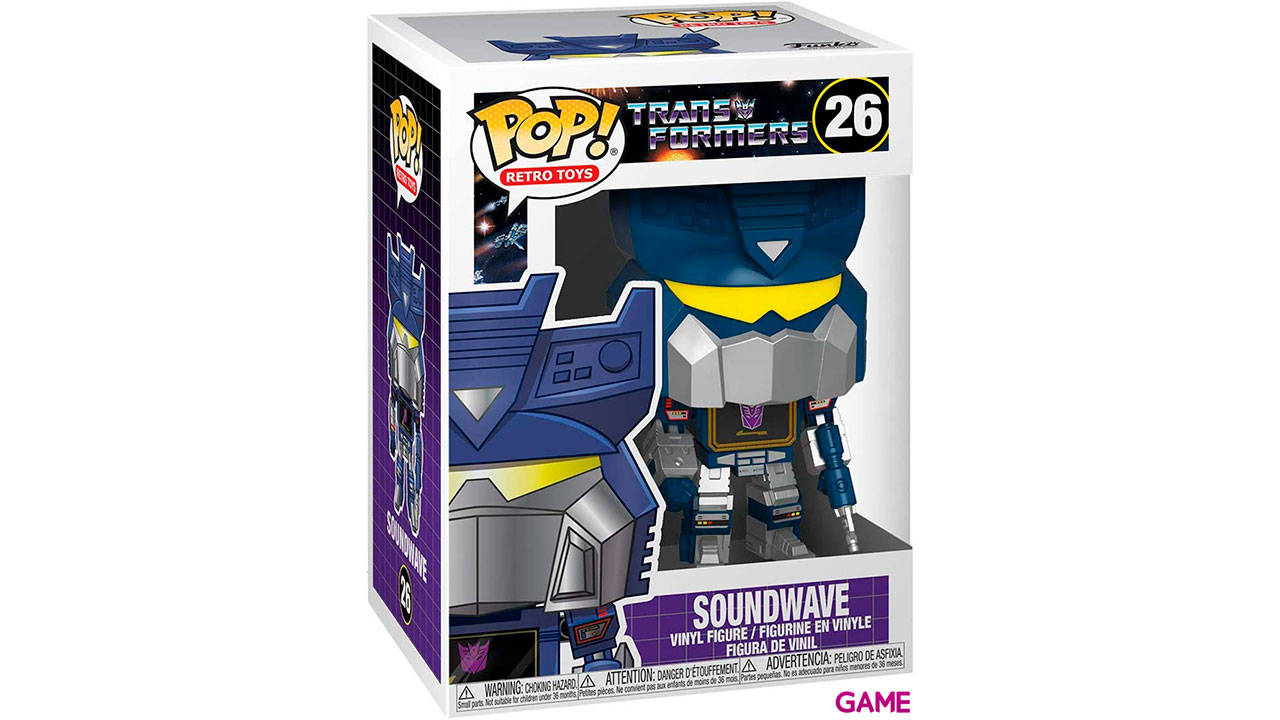 Figura POP Funko LPP Transformers: Soundwave-1