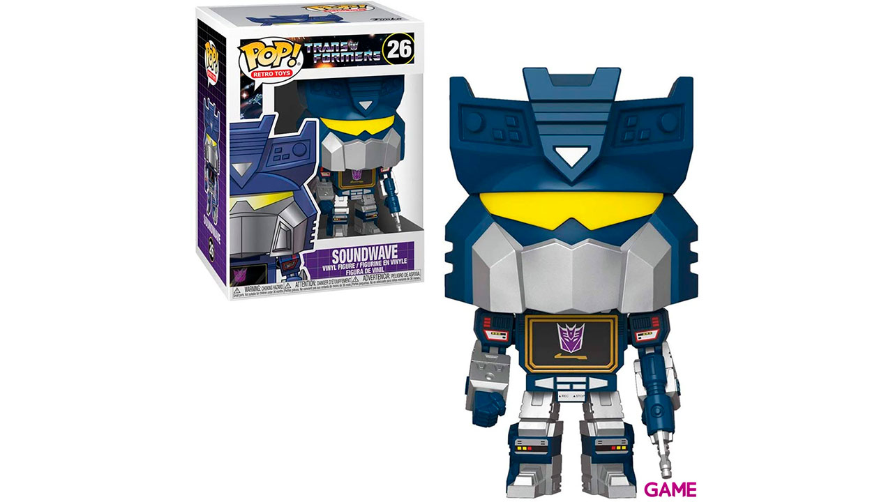 Figura POP Funko LPP Transformers: Soundwave-2