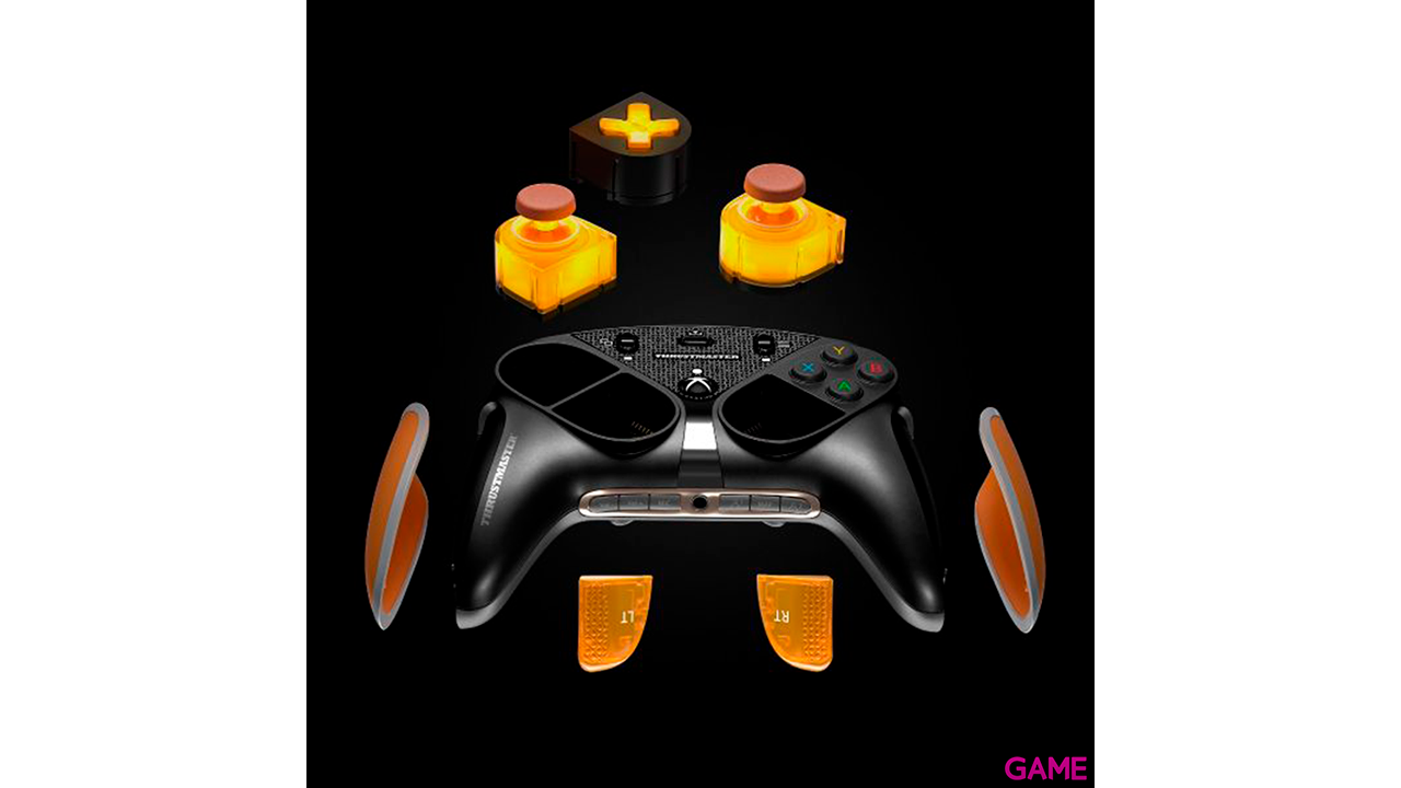 Thrustmaster eSwap X LED Orange Crystal Pack - Protectores-1