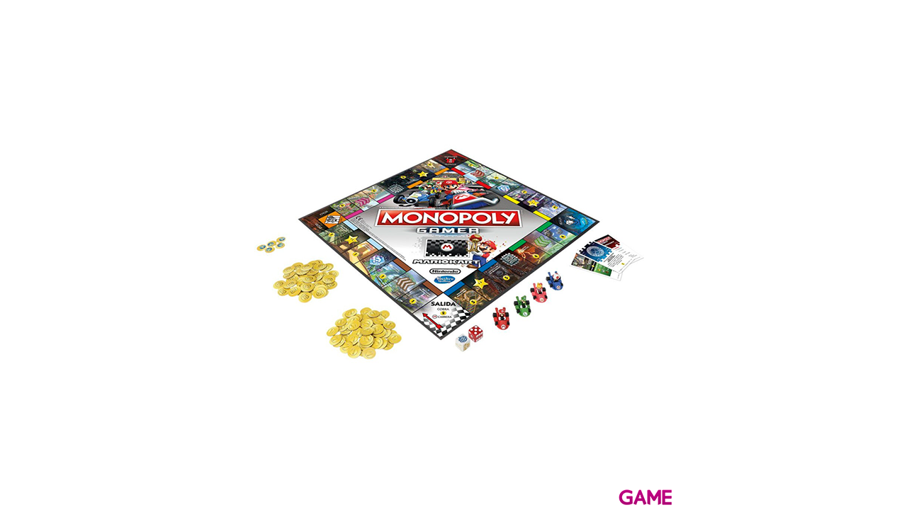 Juego Monopoly Gamer Mario Kart-2