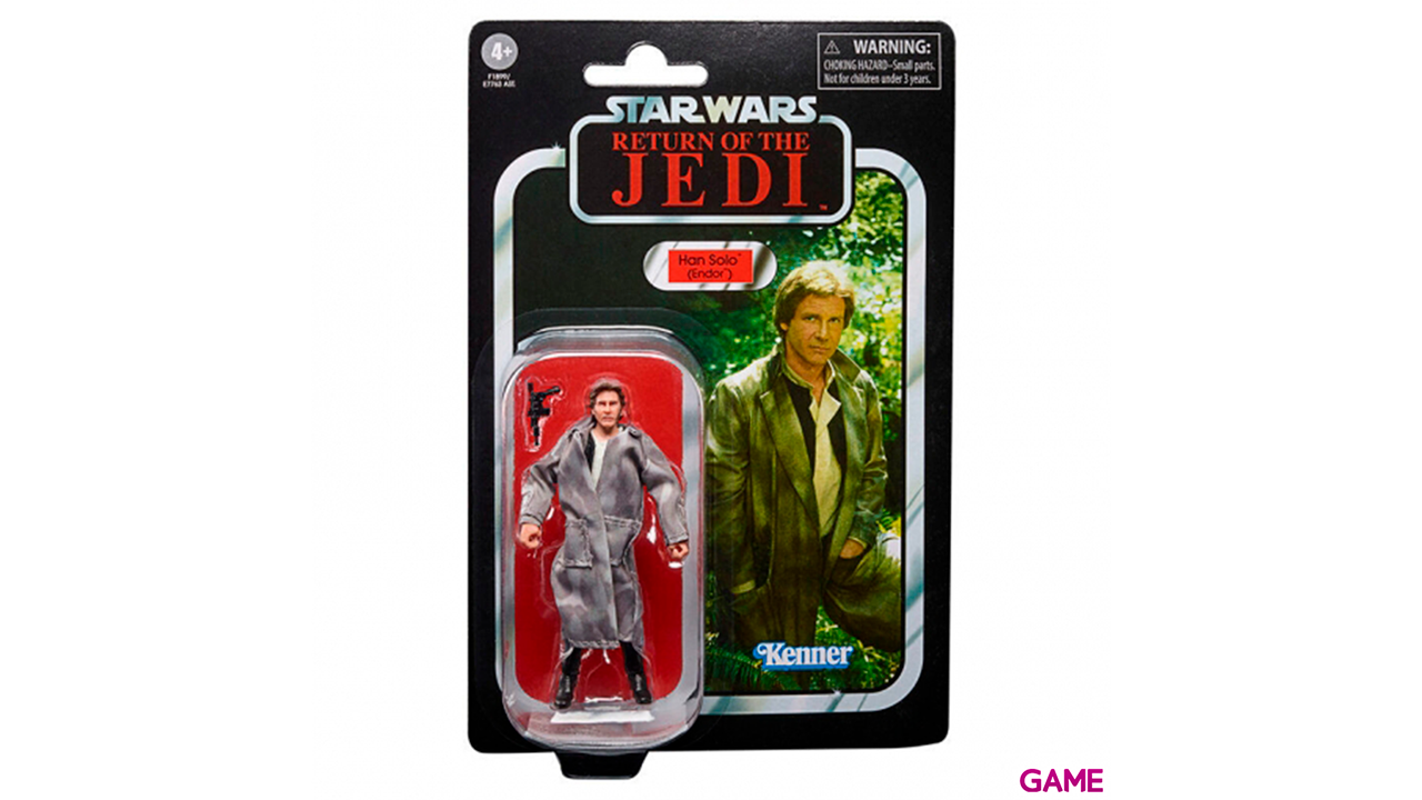 Figura Han Solo Endor Star Wars 9,5cm-2