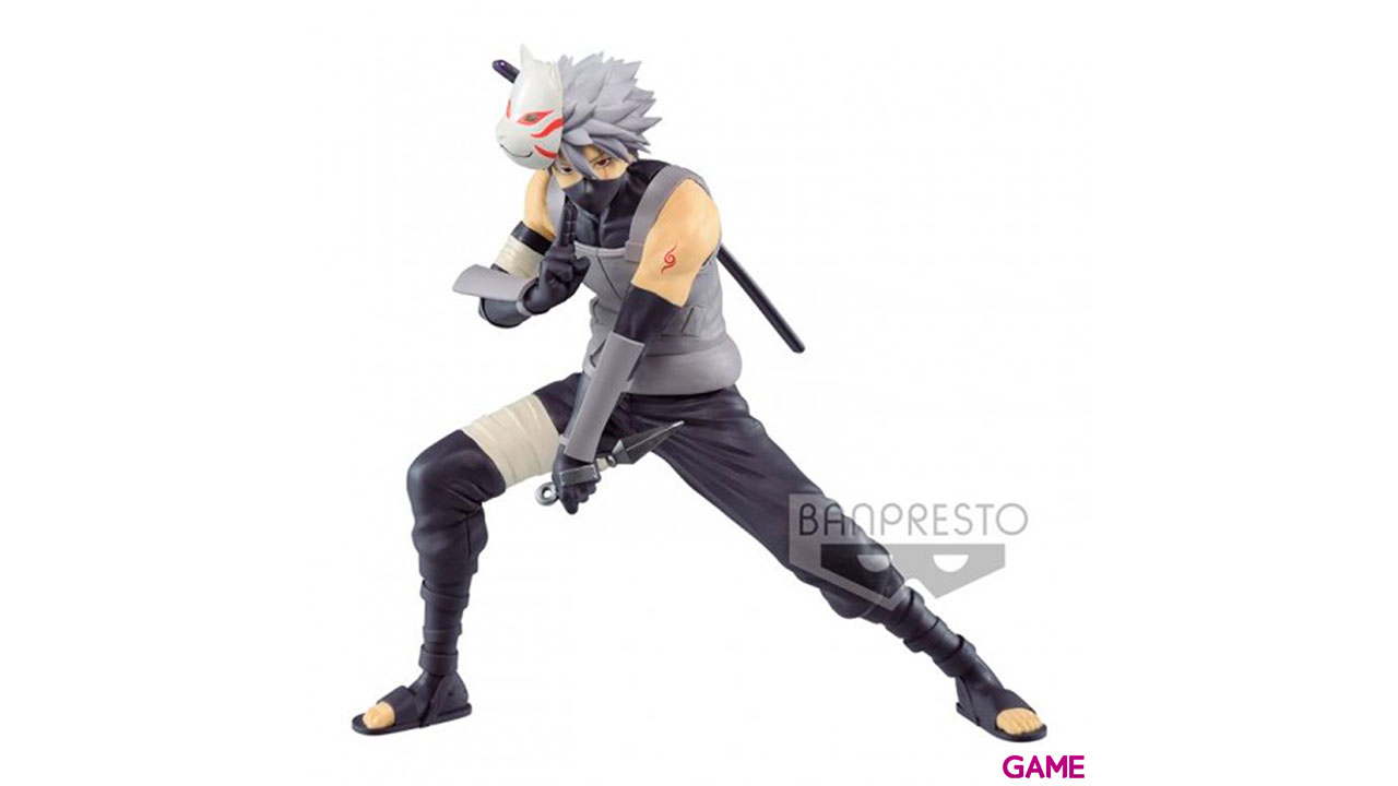 Figura Banpresto Naruto Shippuden Vibrations Stars: Hatake Kakashi II-4