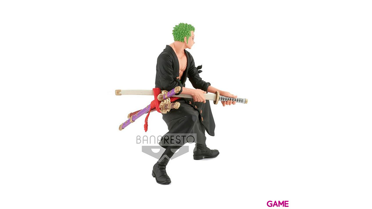 Figura Banpresto One Piece King of Artist: Roronoa Zoro II-1