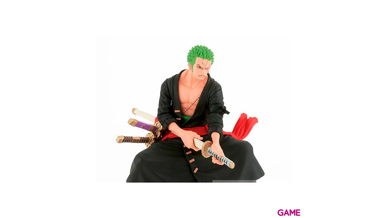 Figura Banpresto One Piece King of Artist: Roronoa Zoro II-4