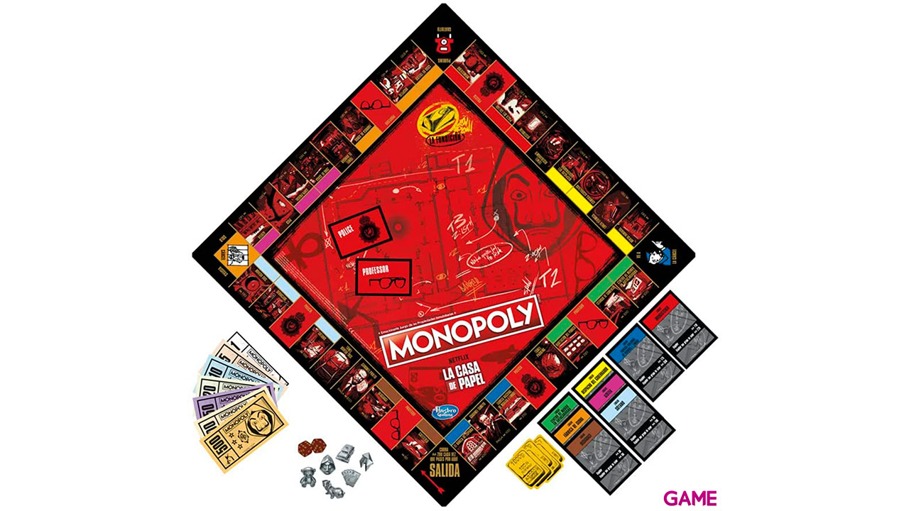 Juego de Mesa Monopoly La Casa de Papel-3