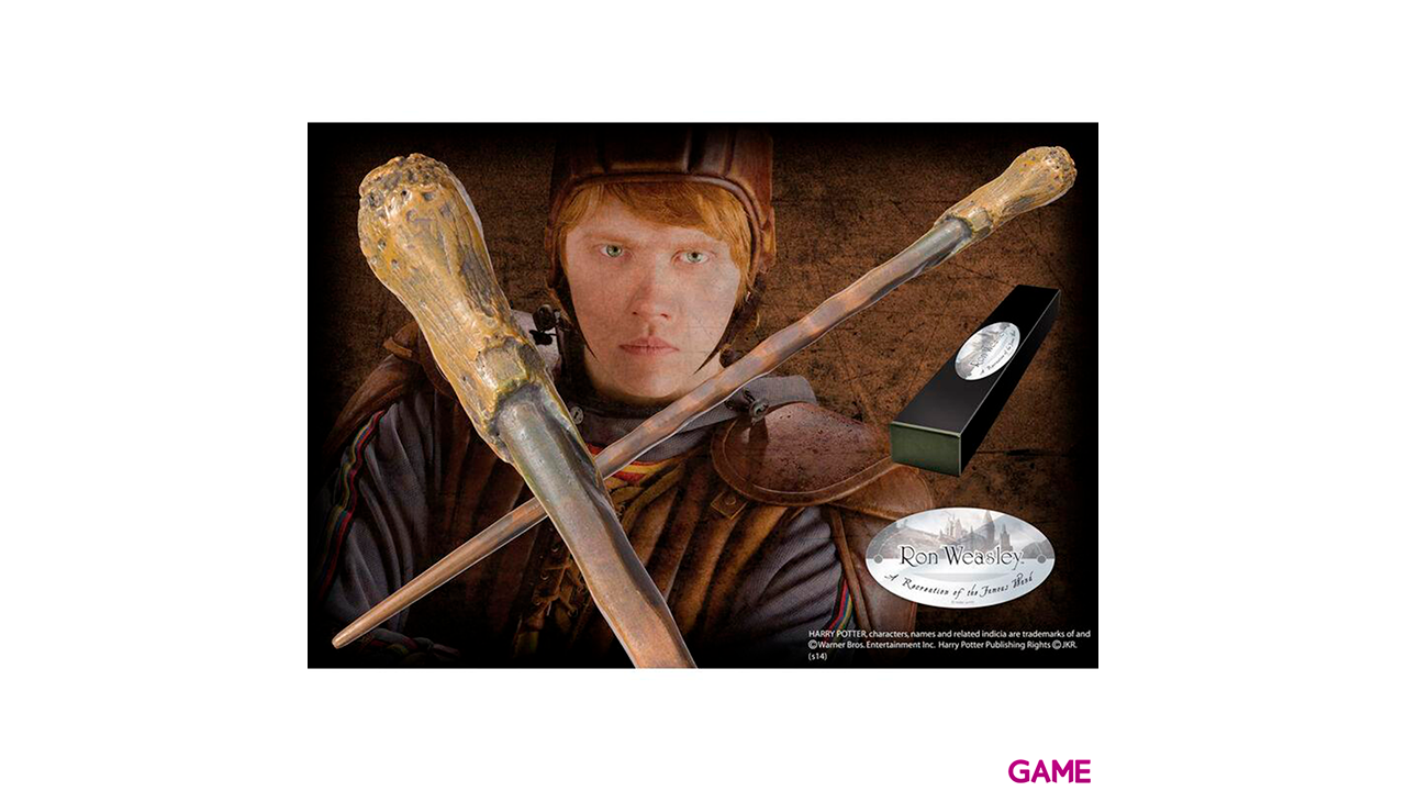 Replica Varita Harry Potter Ron Weasley Character Collection-1