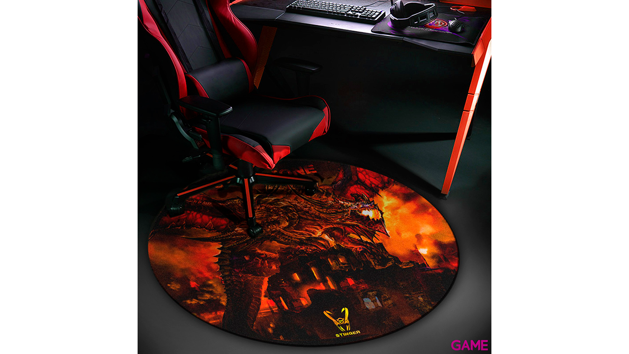WOXTER STINGER FLOORPAD RED - Alfombra Suelo-3