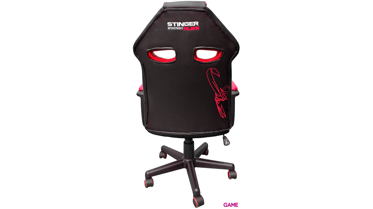 WOXTER STINGER STATION ALIEN RED - Silla Gaming-3