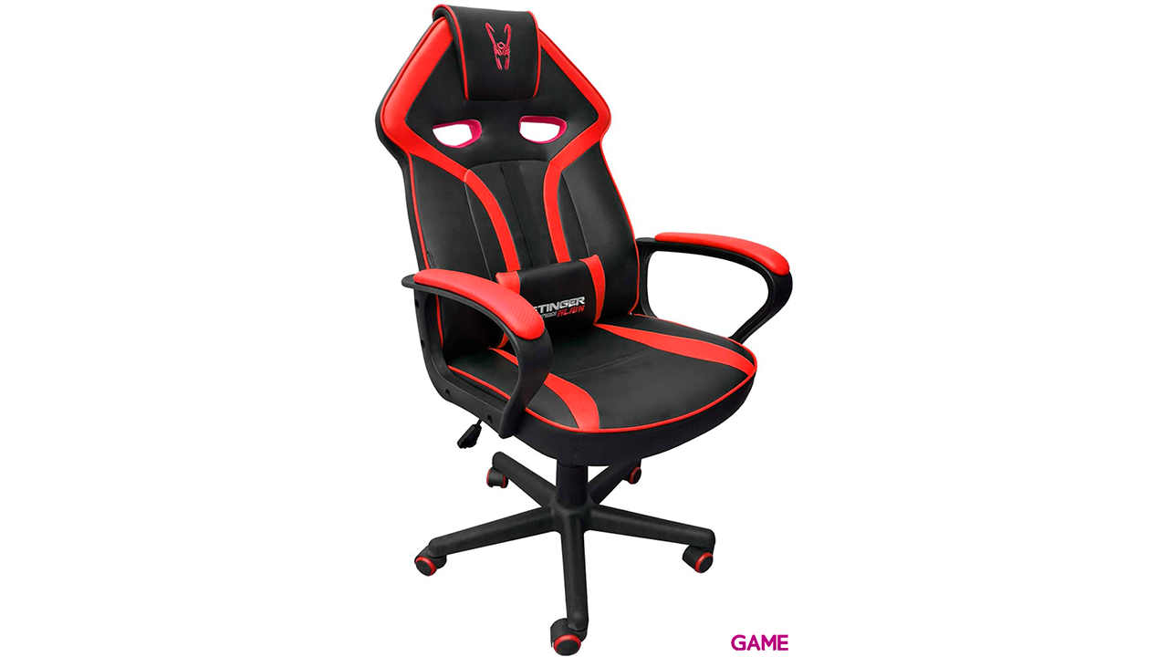 WOXTER STINGER STATION ALIEN RED - Silla Gaming-4