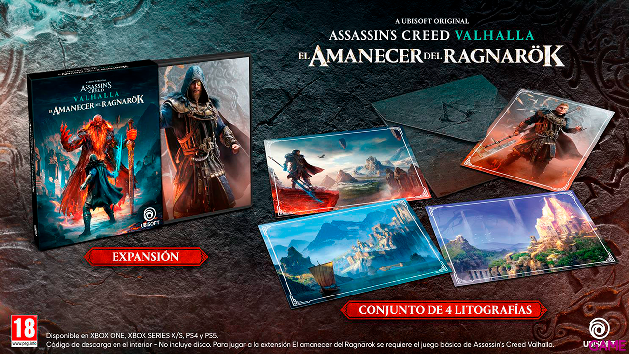 Assassin's Creed Valhalla: El Amanecer del Ragnarok Código-0