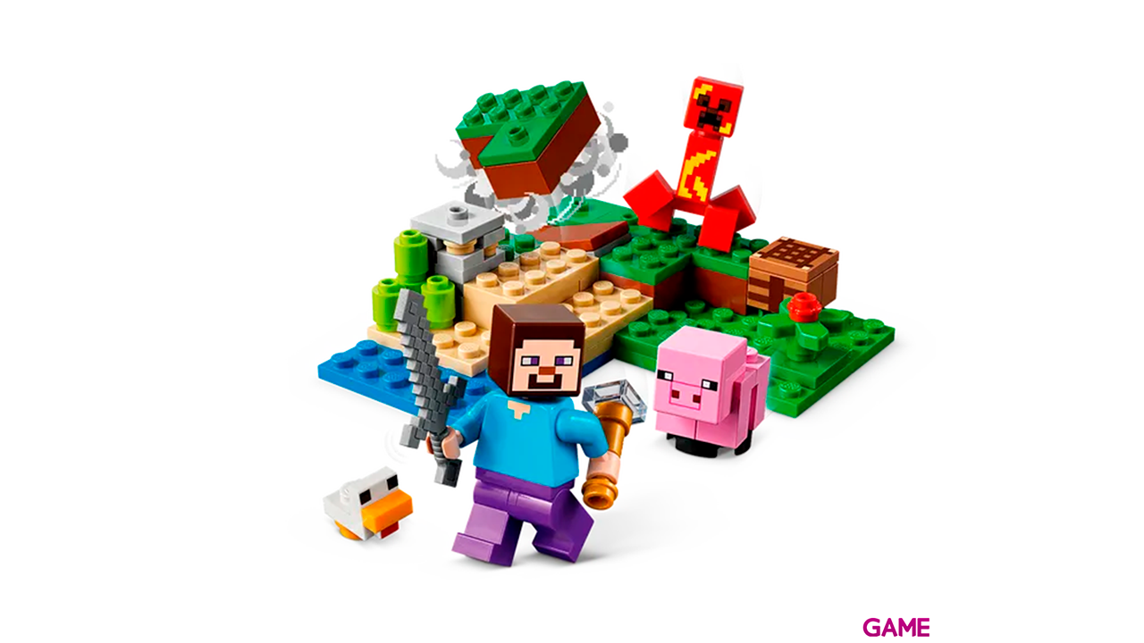 LEGO Minecraft: La Emboscada del Creeper 21177-1