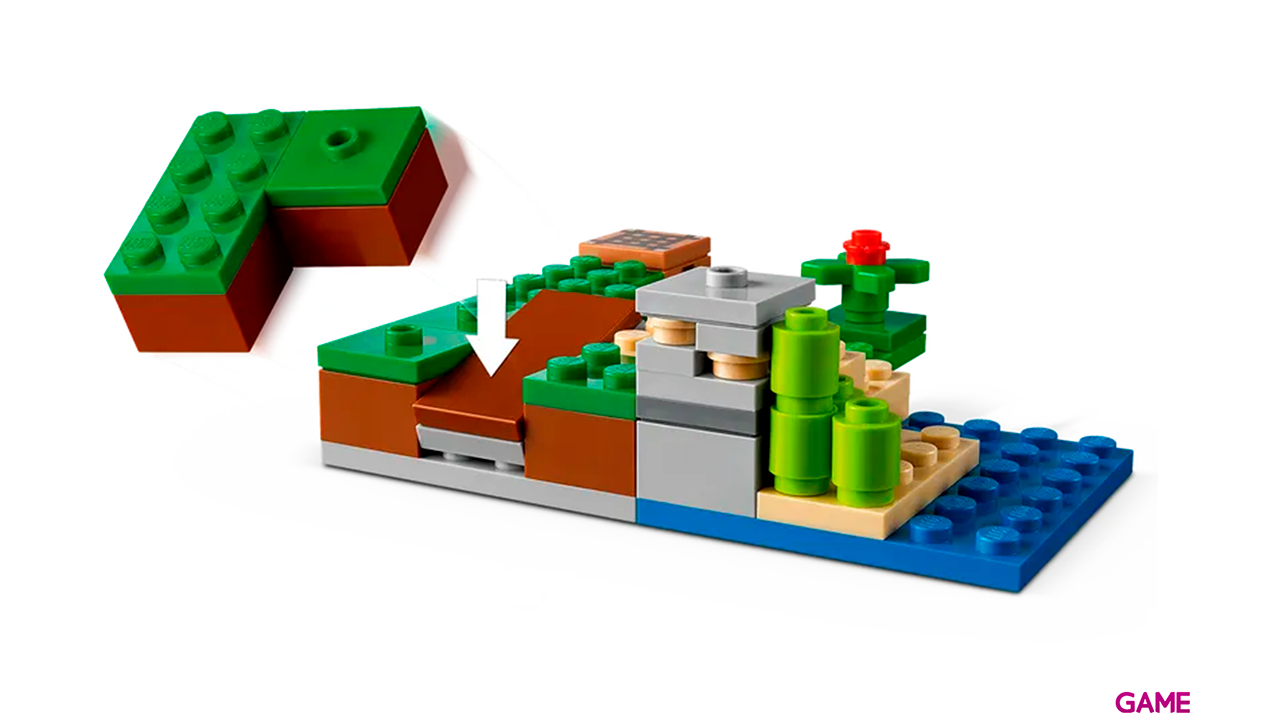 LEGO Minecraft: La Emboscada del Creeper 21177-2