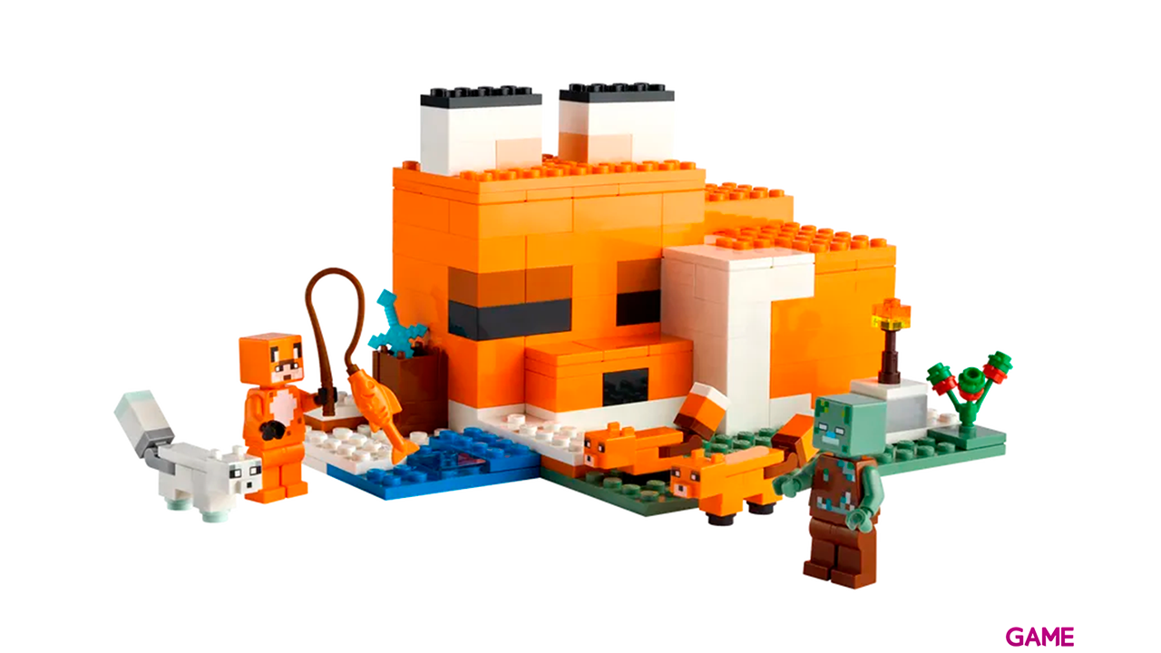 LEGO Minecraft: El Refugio Zorro 21178-1