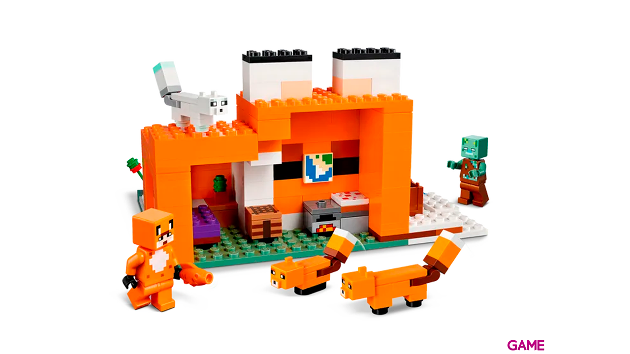 LEGO Minecraft: El Refugio Zorro 21178-2