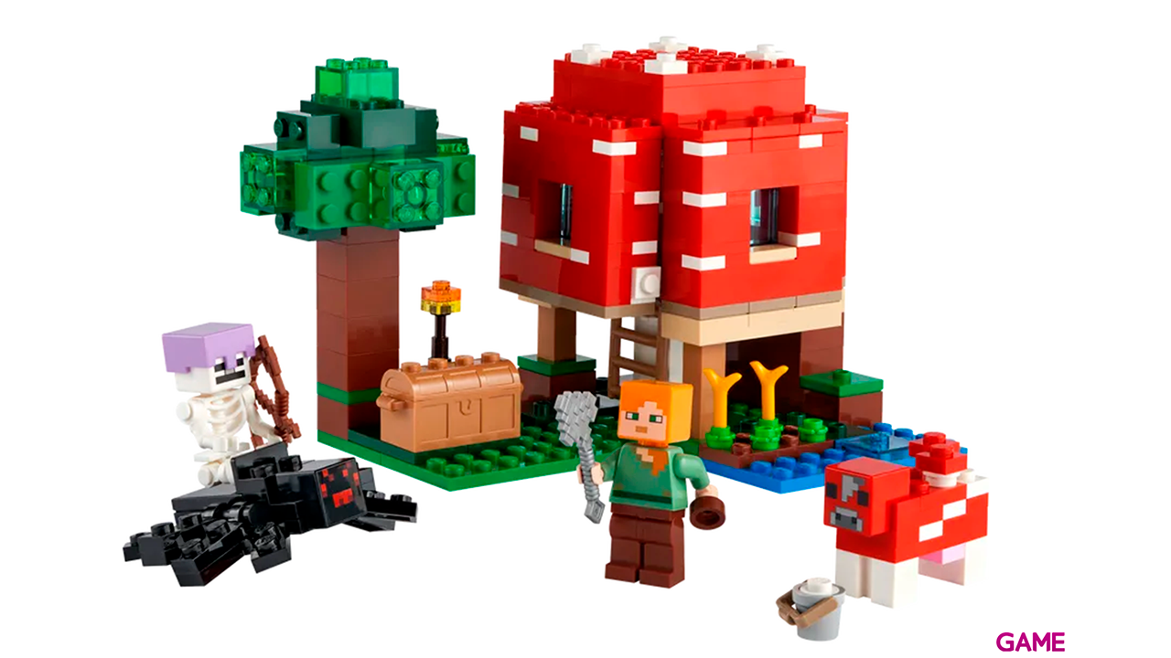 LEGO Minecraft: La Casa Champiñón 21179-1