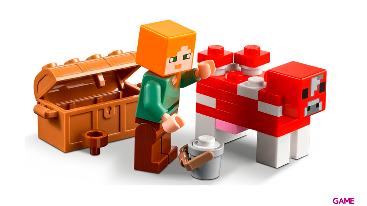 LEGO Minecraft: La Casa Champiñón 21179-2