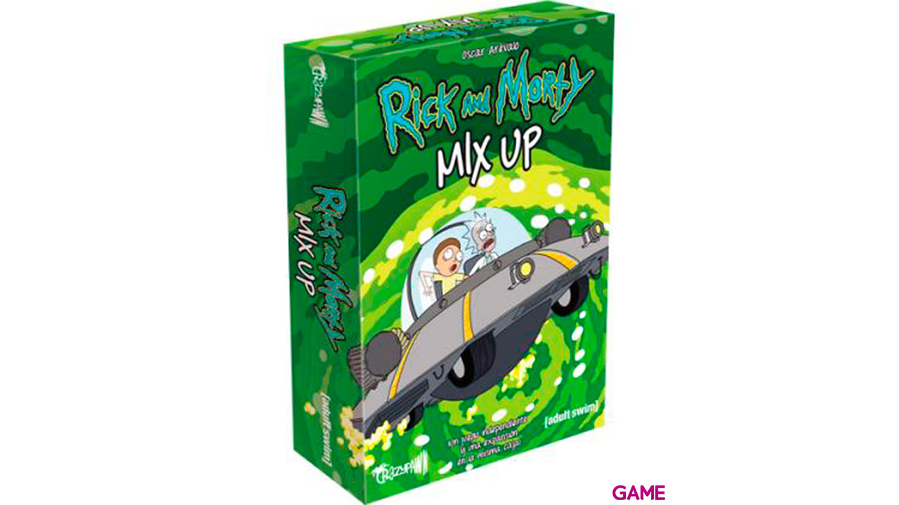Bundle Juegos de Mesa: Cluedo Rick y Morty + Mix Up-2