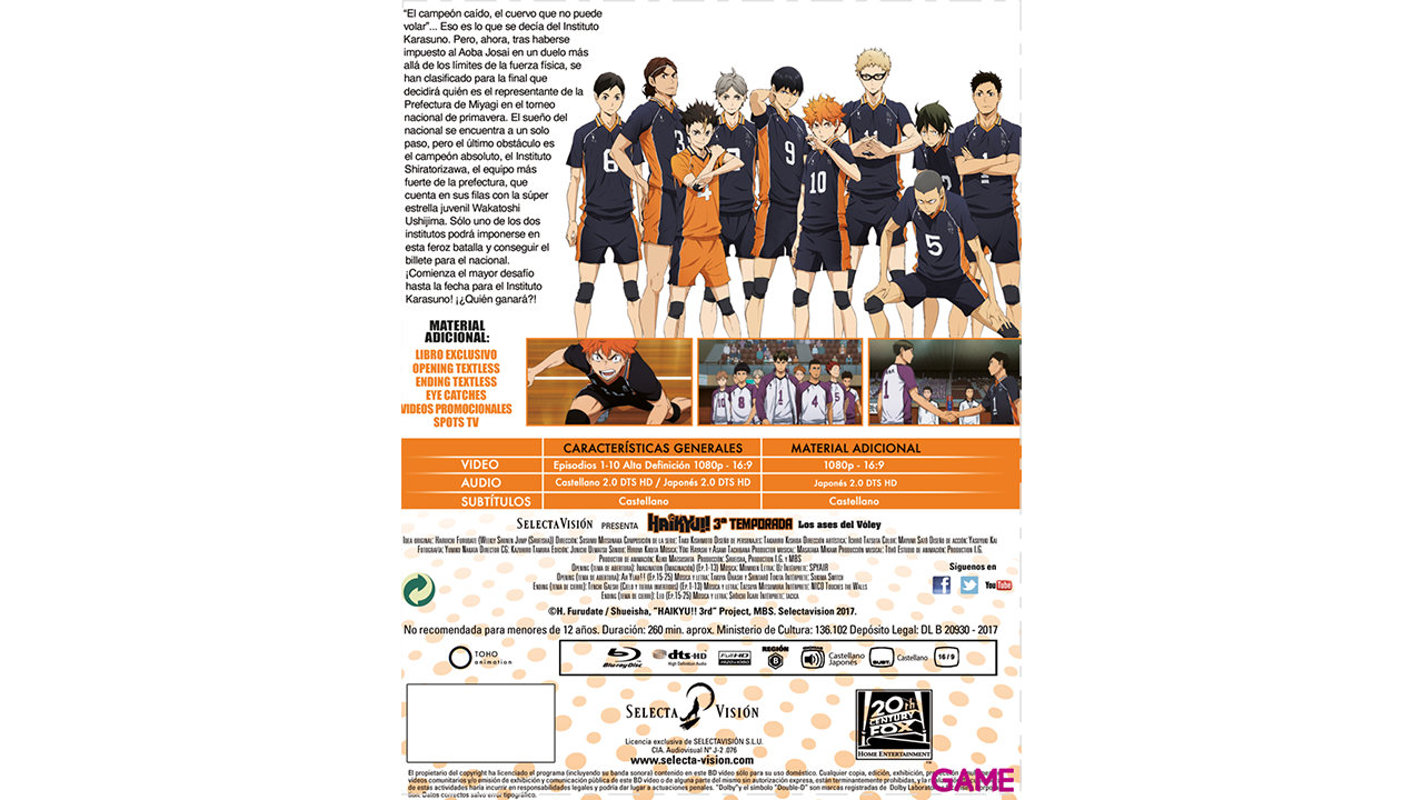Haikyu Temporada 3 - Episodios 1 a 10-1