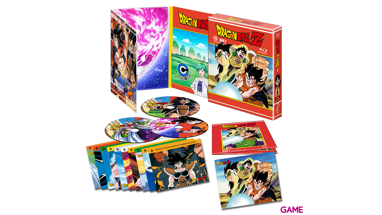 Dragon Ball Z - Bluray BOX 1 - Episodios 1 a 20-0