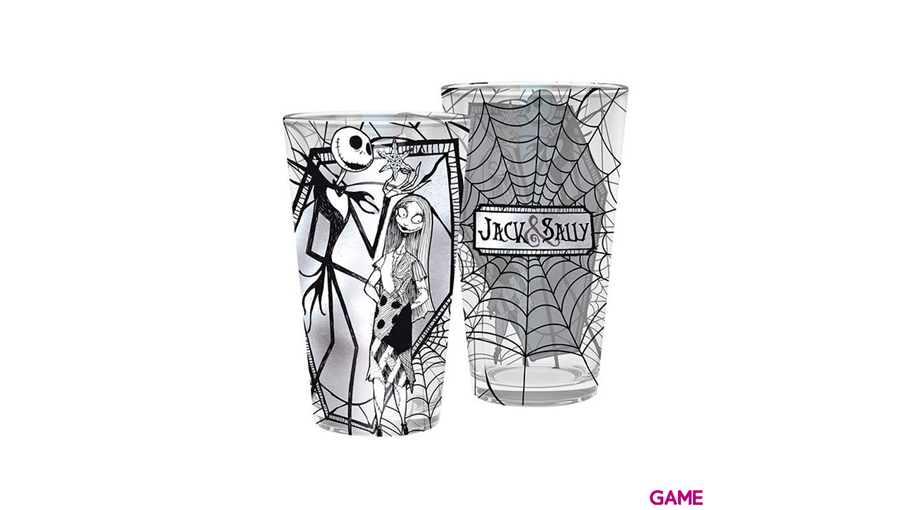 Vaso 400 ml Pesadilla Antes de Navidad: Jack & Sally-0