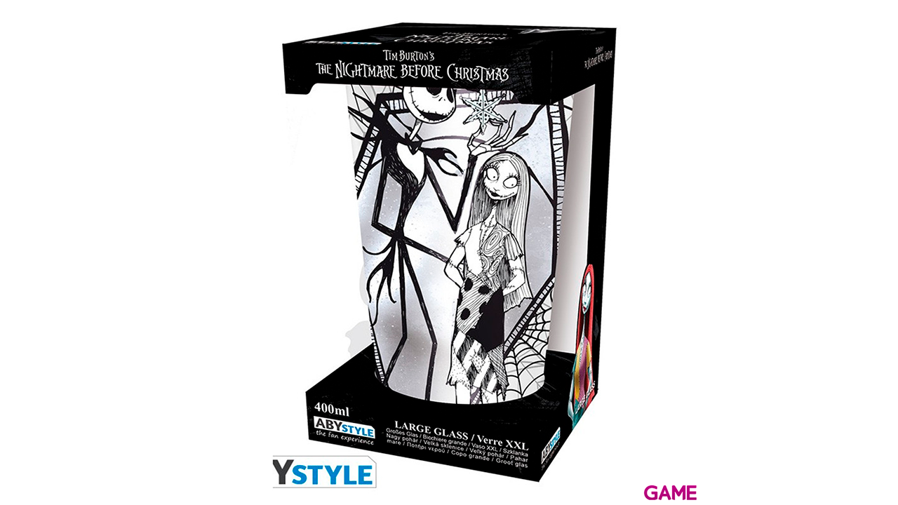 Vaso 400 ml Pesadilla Antes de Navidad: Jack & Sally-3
