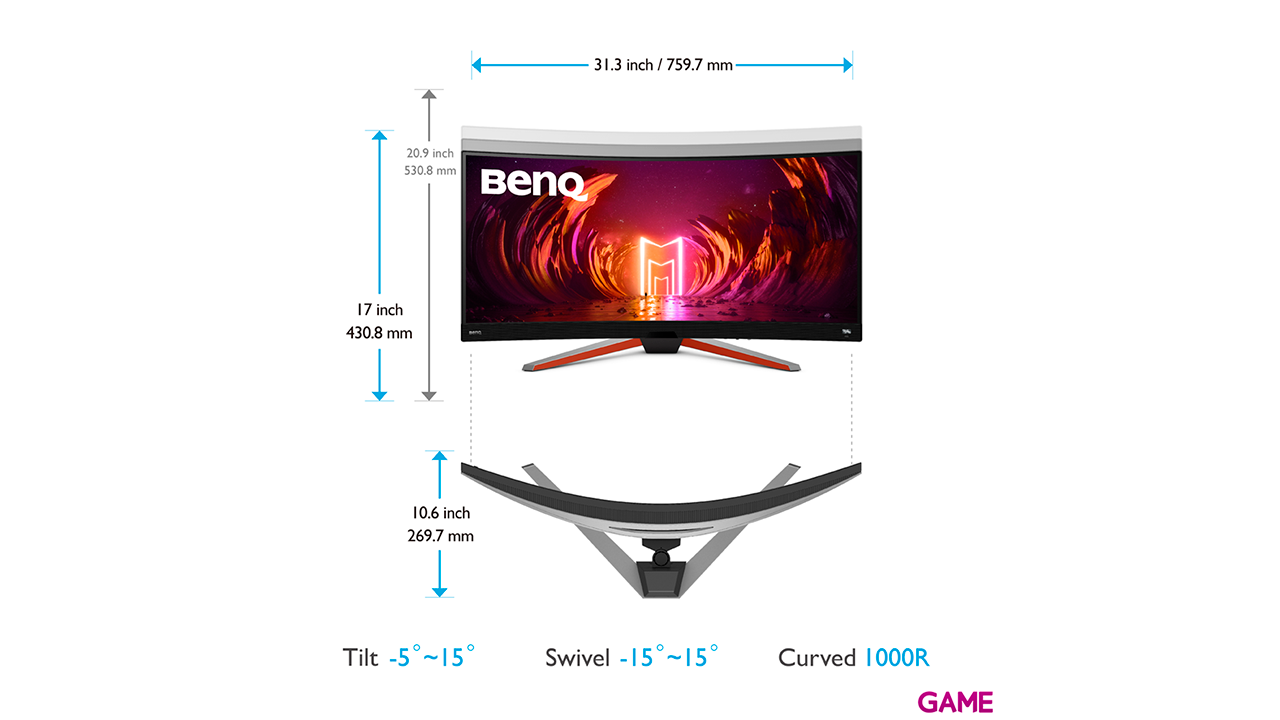 BENQ MOBIUZ EX3410R  34