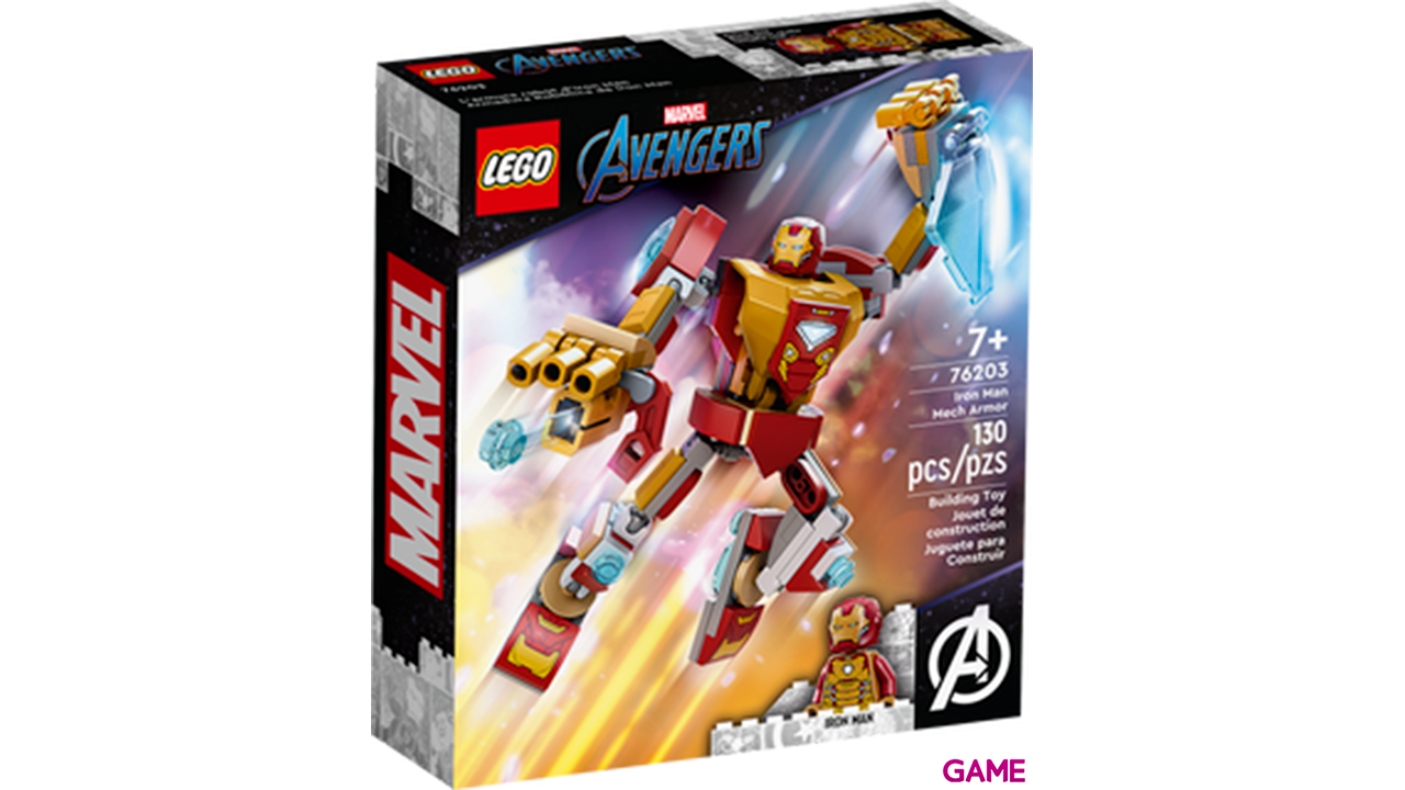 LEGO Marvel: Armadura Robótica de Iron Man 76203-0