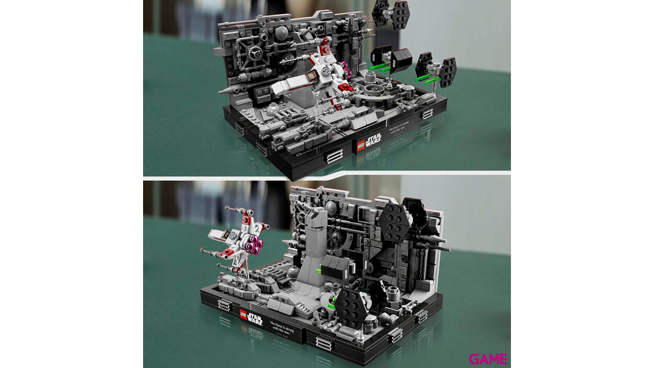 LEGO Star Wars Diorama: Ataque a la Estrella de la Muerte 75329-2