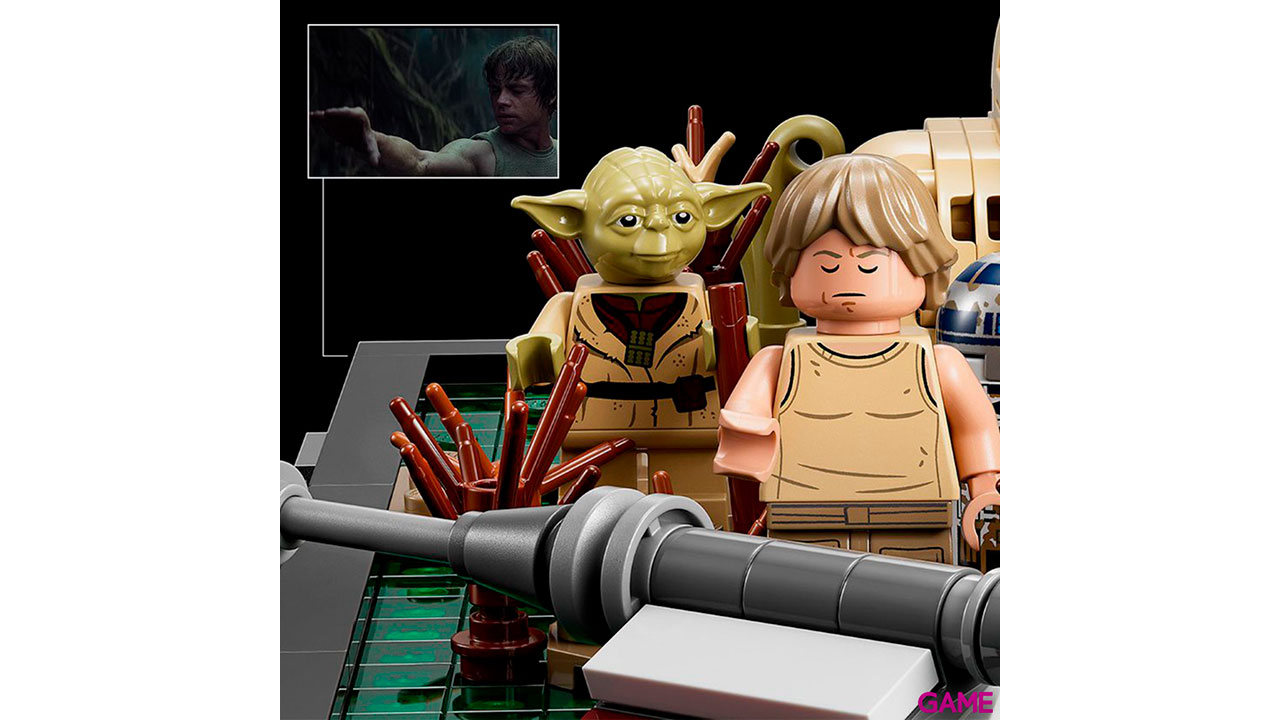 LEGO Star Wars Diorama: Entrenamiento Jedi en Dagobah 75330-5