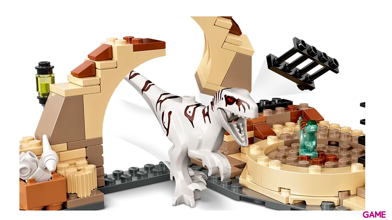 LEGO Jurassic World: Persecución en Moto del Dinosaurio Atrocirraptor 76945-1