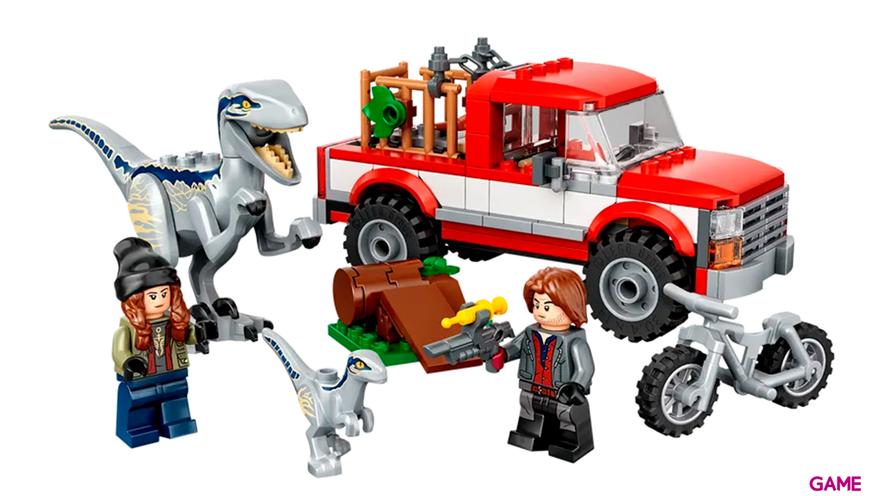 LEGO Jurassic World: Captura de los Velocirraptores Blue y Beta 76946-0