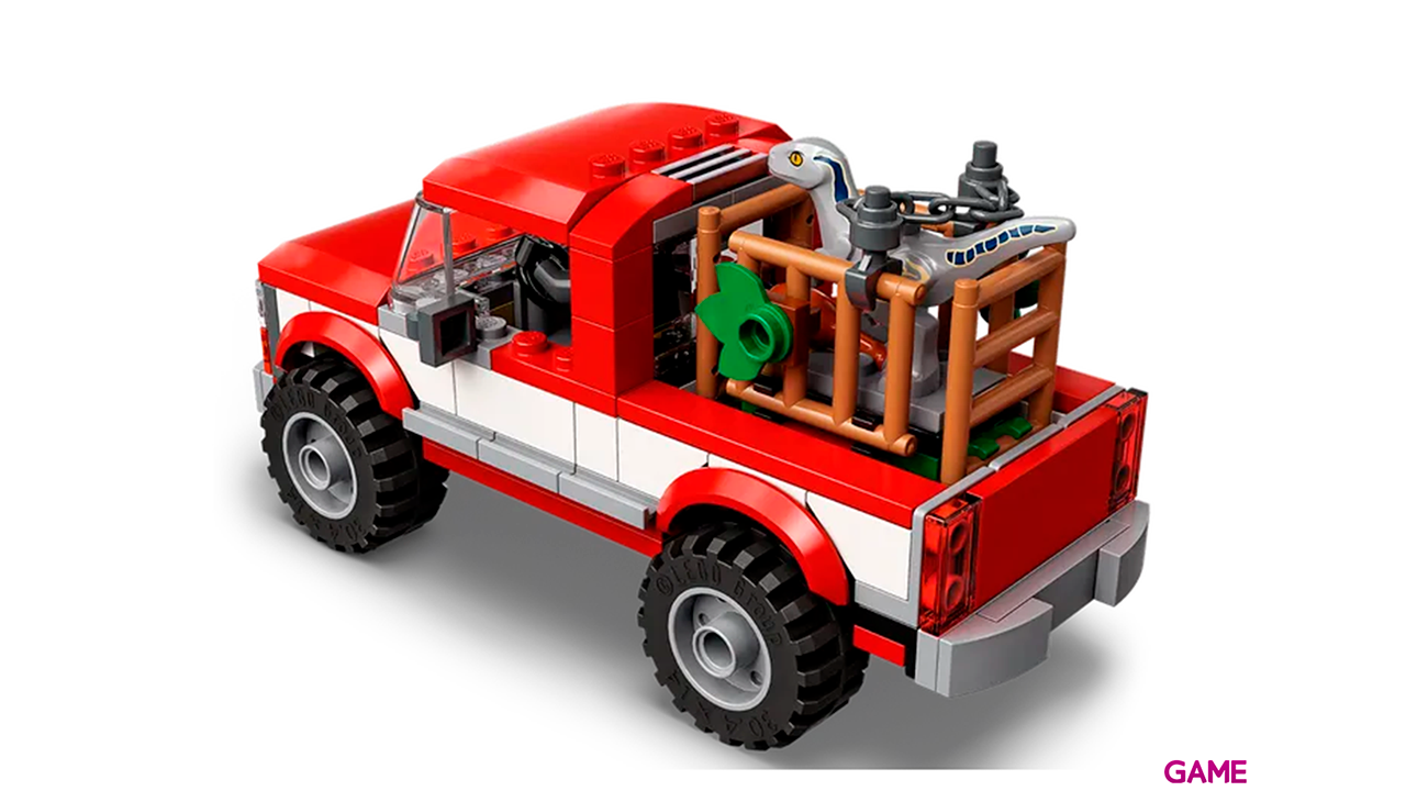 LEGO Jurassic World: Captura de los Velocirraptores Blue y Beta 76946-4