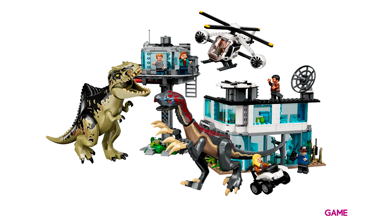 LEGO Jurassic World: Ataque del Giganotosaurio y el Therizinosaurio 76949-1
