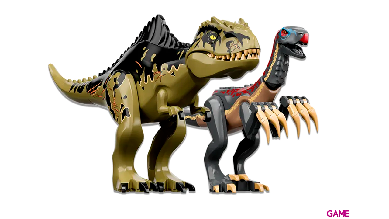 LEGO Jurassic World: Ataque del Giganotosaurio y el Therizinosaurio 76949-3
