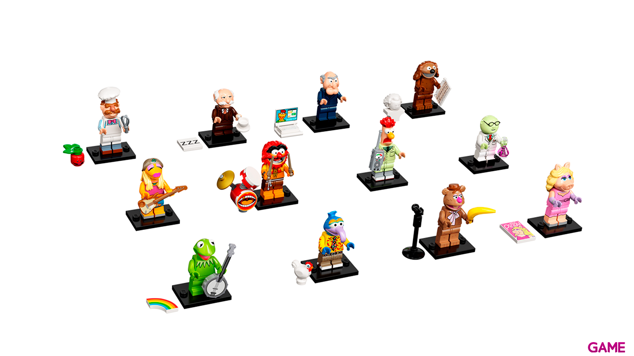 LEGO Minifigura: Los Teleñecos (pack de 6) 71035-0