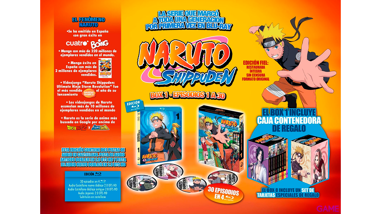 Naruto Shippuden Box 1 Episodios 1 a 30-0