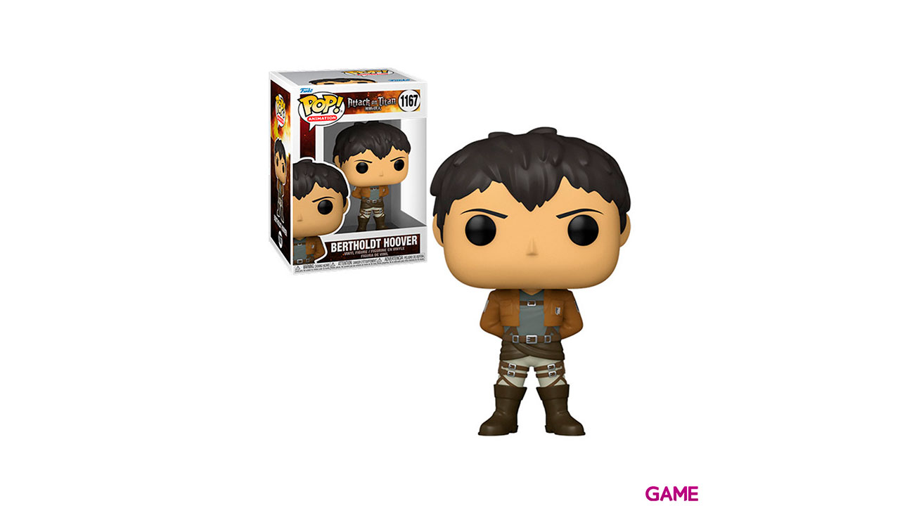 Figura Pop Ataque a los Titanes S3: Bertholdt Hoover-0