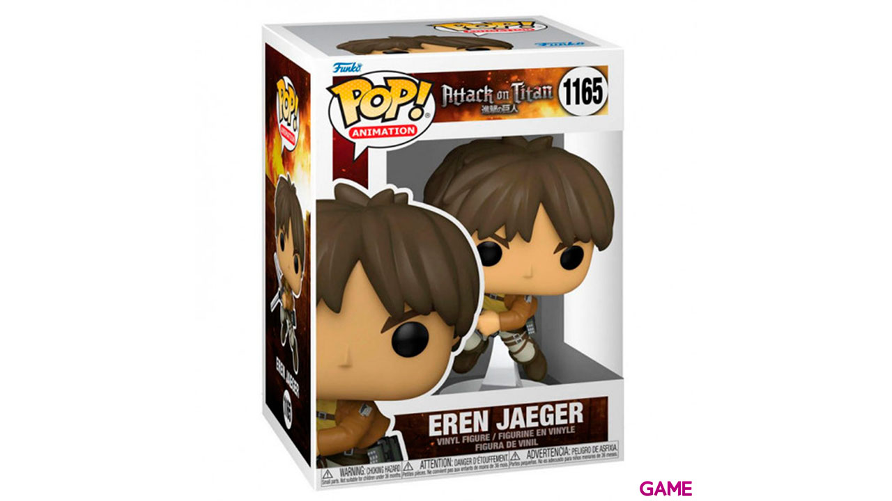 Figura Pop Ataque a los Titanes S3: Eren Yeager-2