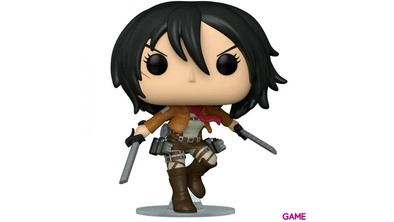 Figura Pop Ataque a los Titanes S3: Mikasa Ackerman-1