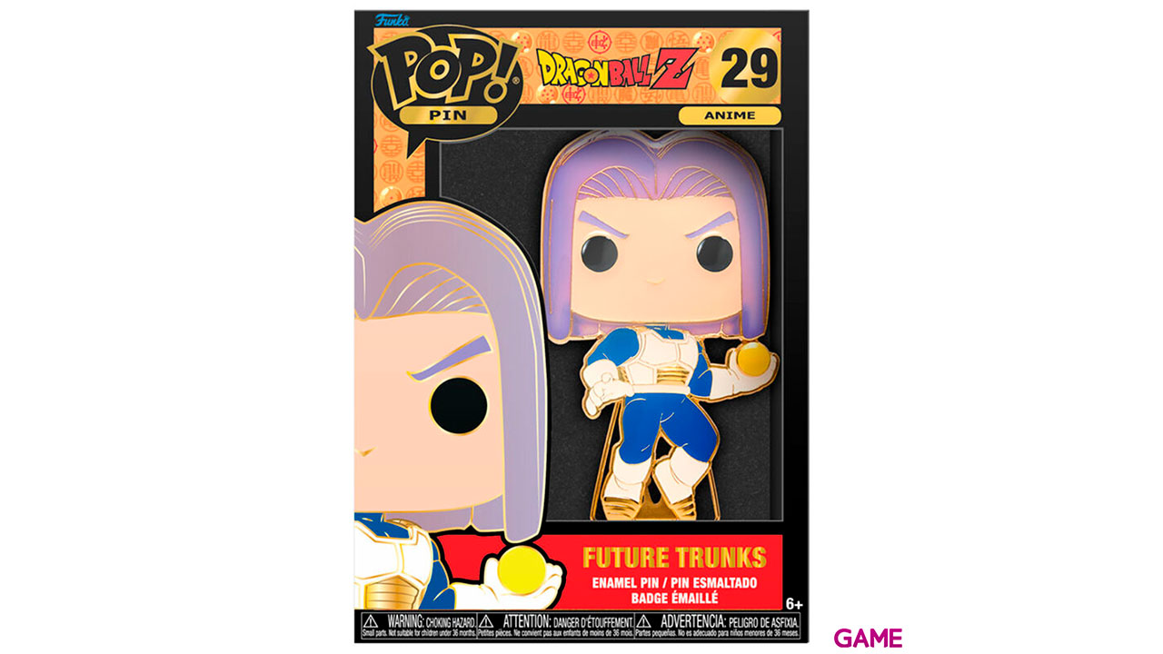 Pin Tamaño Grande Funko Dragon Ball Z: Future Trunks-2