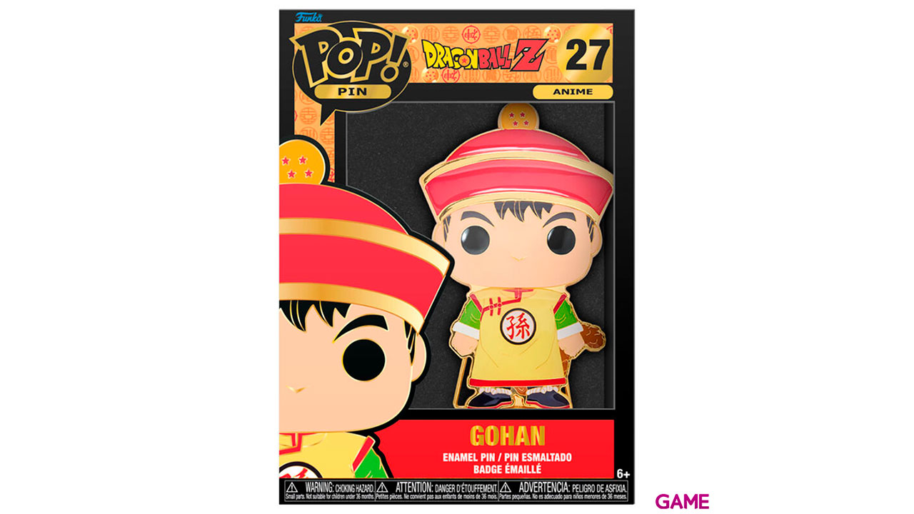 Pin Tamaño Grande Funko Dragon Ball Z: Gohan-2