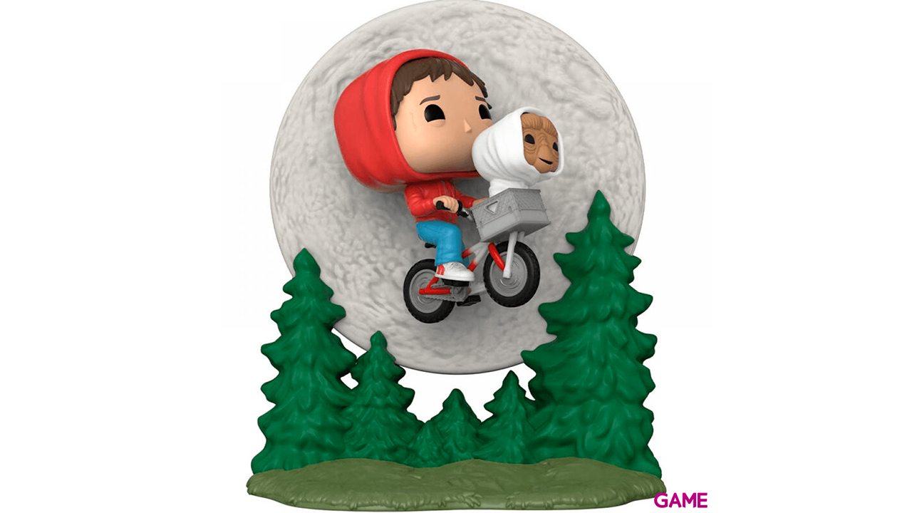 Figura Pop Moment ET: Elliot y ET Volando-1