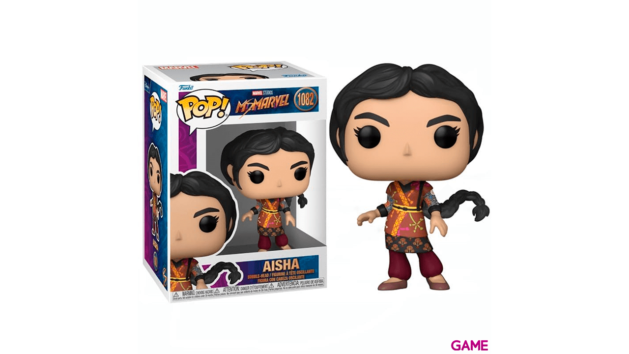 Figura Pop Ms. Marvel: Aisha-0