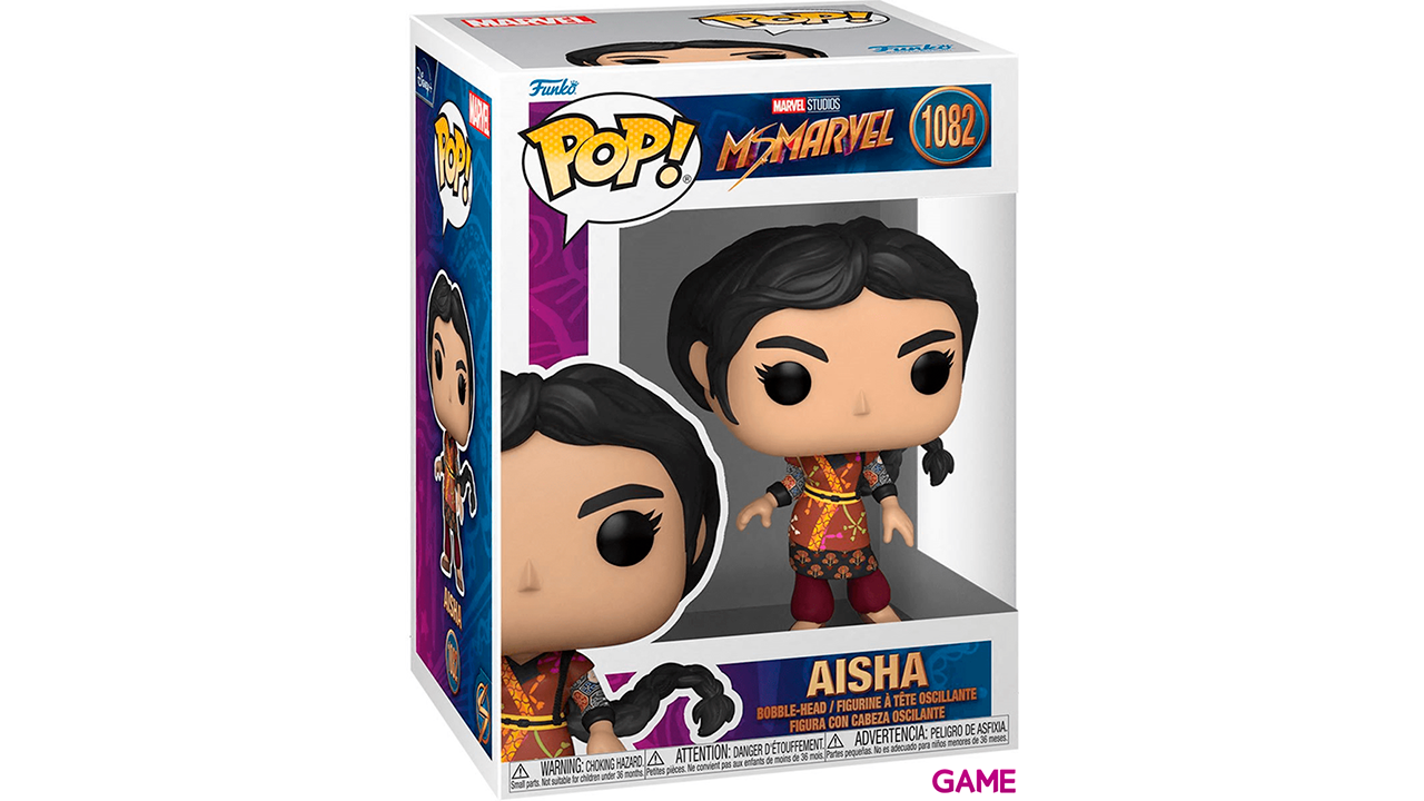 Figura Pop Ms. Marvel: Aisha-2