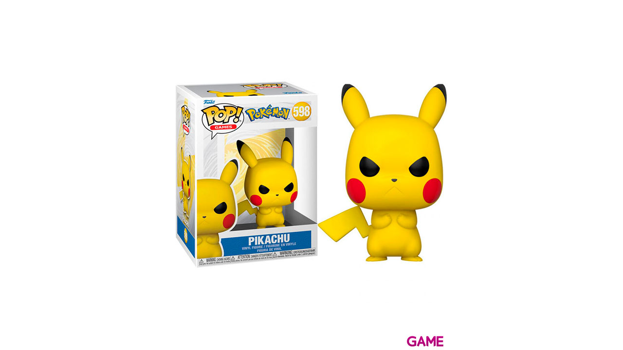Figura Pop Pokemon: Pikachu Enfadado-0