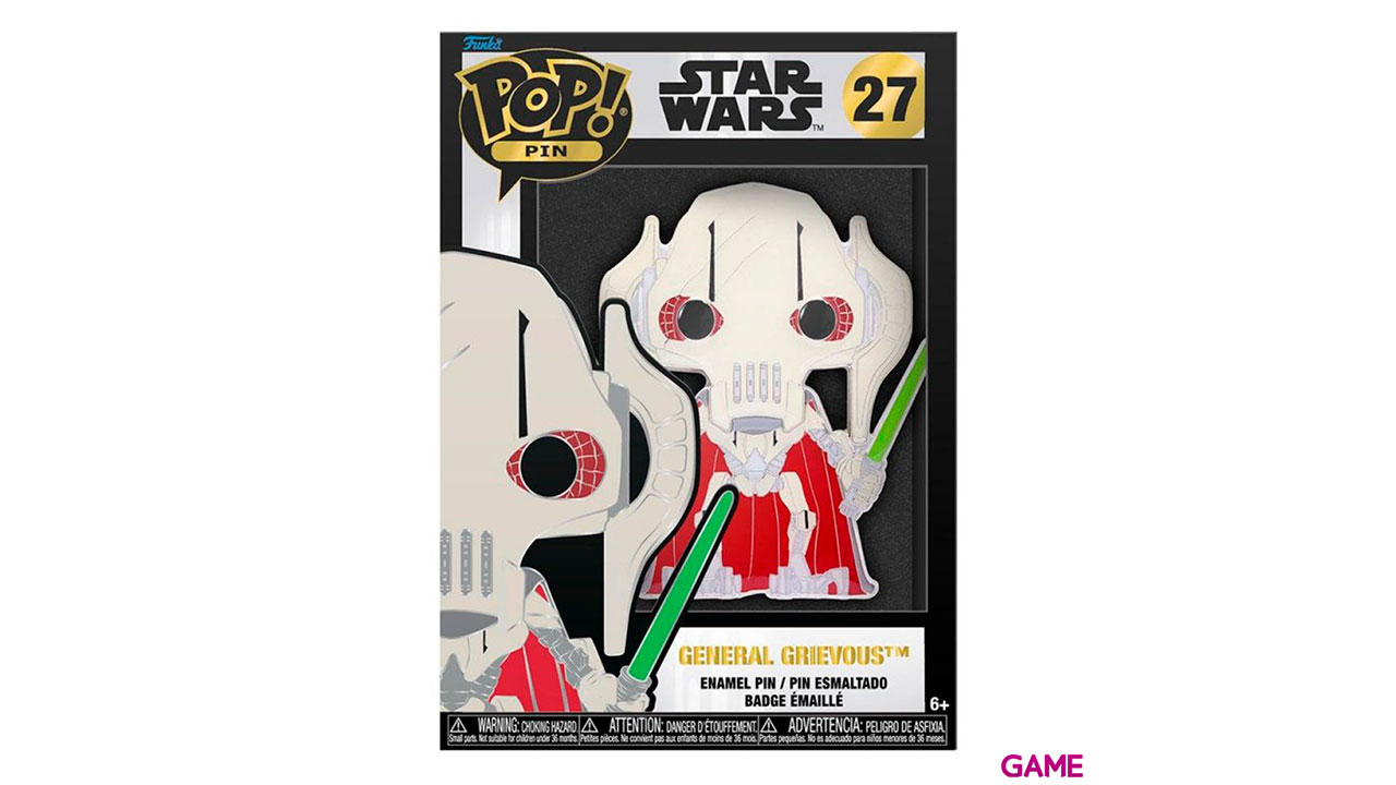 Pin Tamaño Grande Funko Star Wars: General Grievous-2