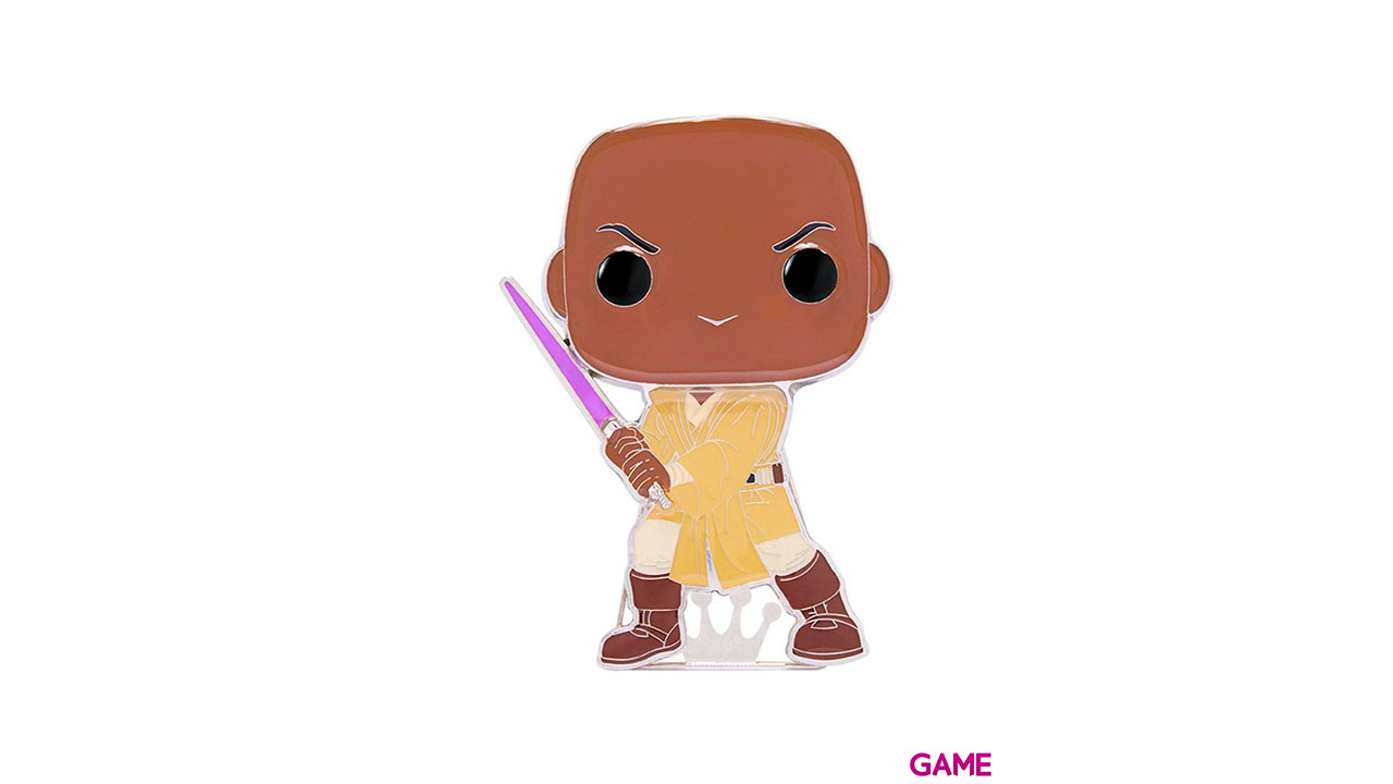 Pin Tamaño Grande Funko Star Wars: Mace Windu-1
