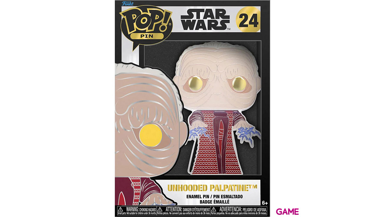 Pin Tamaño Grande Funko Star Wars: Palpatine-2
