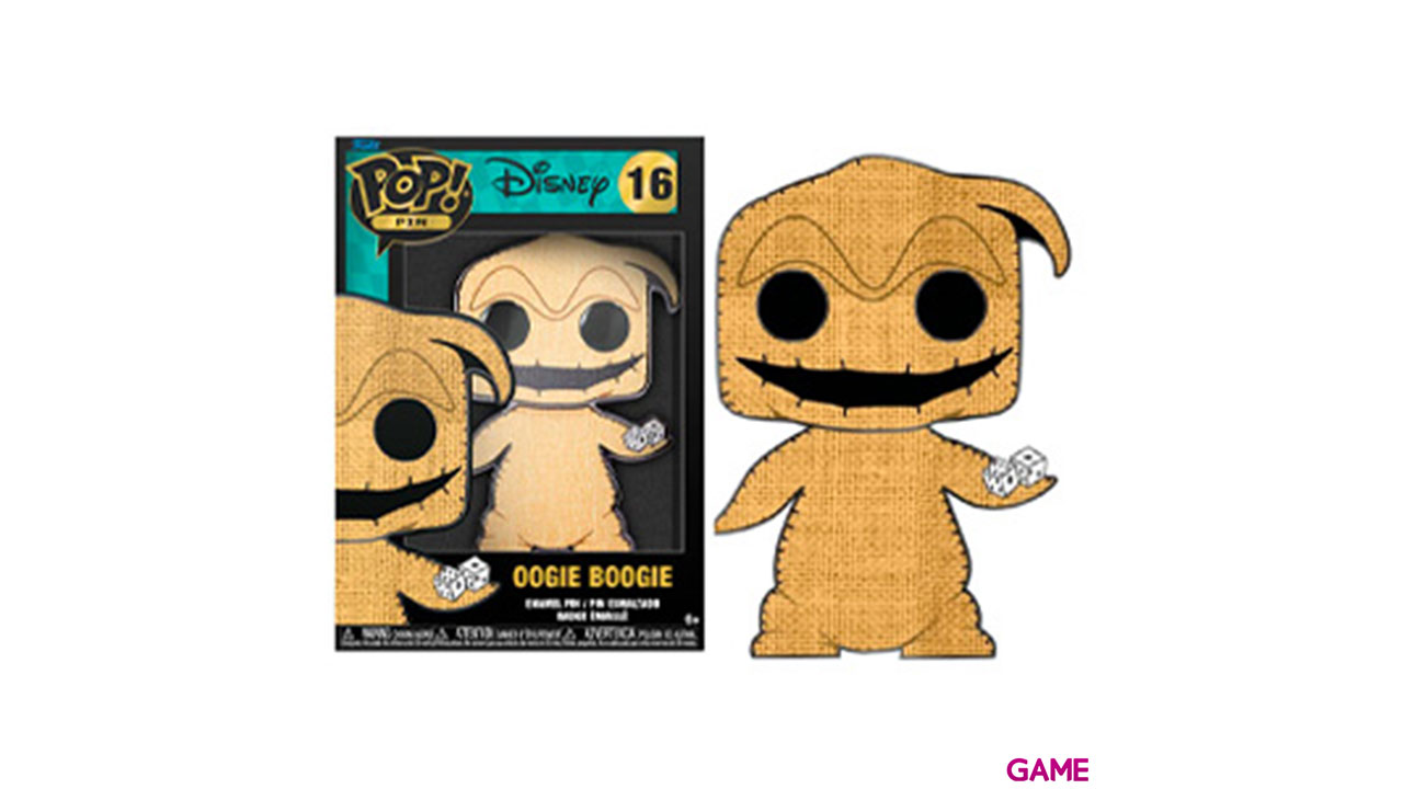 Pin Tamaño Grande Funko Disney: Oogie Boogie-0